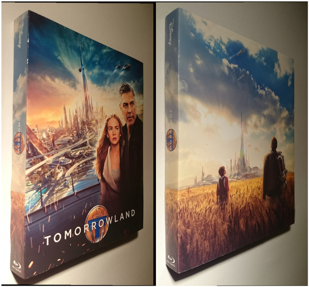 #3 Custom steelbook "Tomorrowland". Slipcover