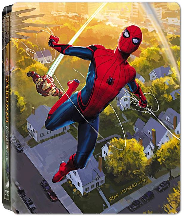 Steelbook de Spiderman Homecoming ya en preventa