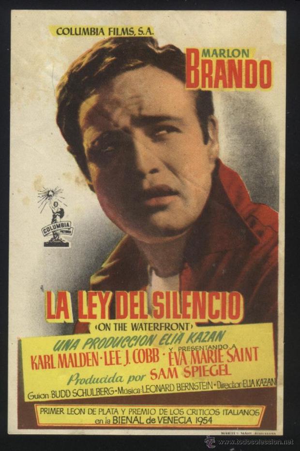 CINECLUBMUBIS: “LA LEY DEL SILENCIO” DE Elia Kazan (1954)