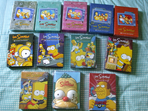 Mis temporadas de los Simpson en Dvd