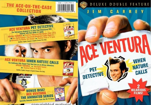 Ace Ventura Deluxe edition DVD 3 discos