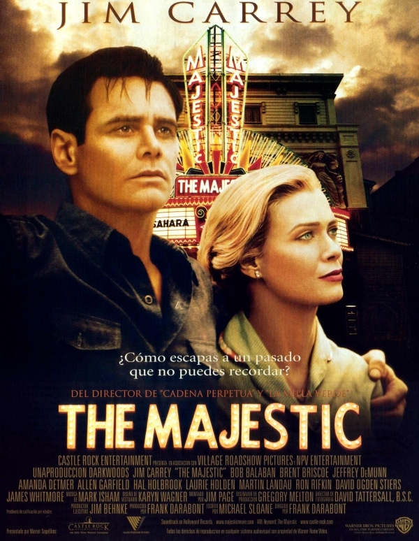 The Majestic (2001) de frank darabont con Jim Carrey anunciada en Alemania para enero de 2015