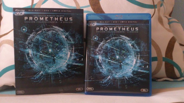 Prometheus Edición Blu-Ray 3D 4 Discos