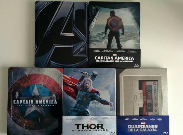 Steelbook Marvel colección