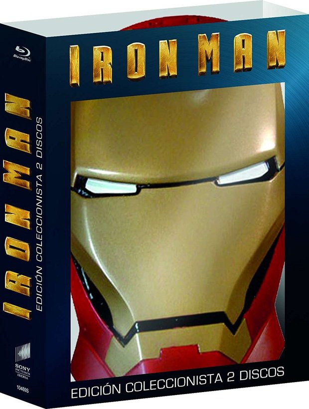Edición Mascara Iron Man 2 discos 