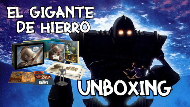Unboxing - EL GIGANTE DE HIERRO BLU-RAY (1999) LE BOXSET UK