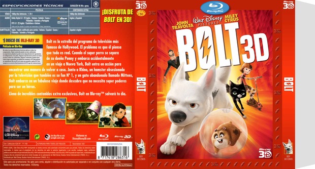 Slipcover Bolt 3D (Edición Promocional) Made in Meikomb