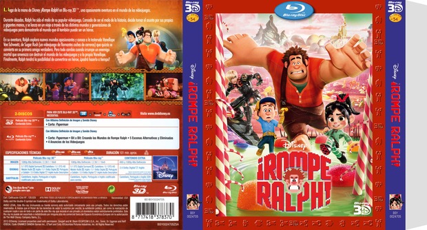 Slipcover Rompe Ralph 3D Made in Meikomb