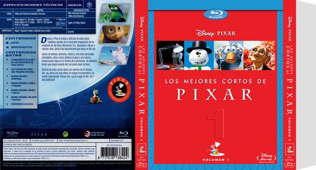 Slipcover Cortos Pixar 1 Made in Meikomb