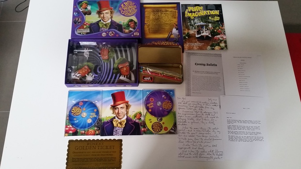 Willy Wonka And The Chocolate Factory Edición Limitada 40 Aniversario