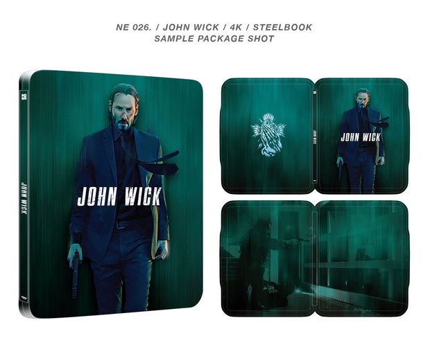 Nuevos Steelbooks Novamedia John Wick 4K (John Wick 1)