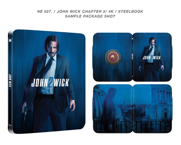 Nuevos Steelbooks Novamedia John Wick 4K (John Wick 2)