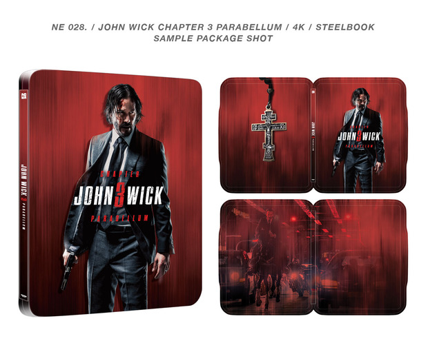 Nuevos Steelbooks Novamedia John Wick 4K (John Wick 3)