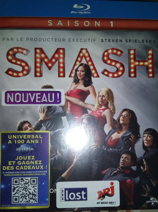 Smash en Bluray, inédita en España, edición francesa