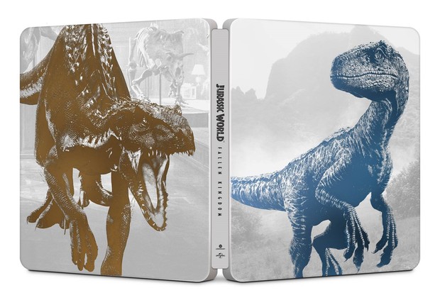 Fotos provisionales Jurassic World El Reino Caído Steelbook