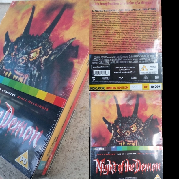 Night of the Demon edición limitada y numerada UK