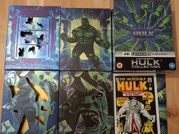 Steelbooks Marvel Parte 3 (Hulk)