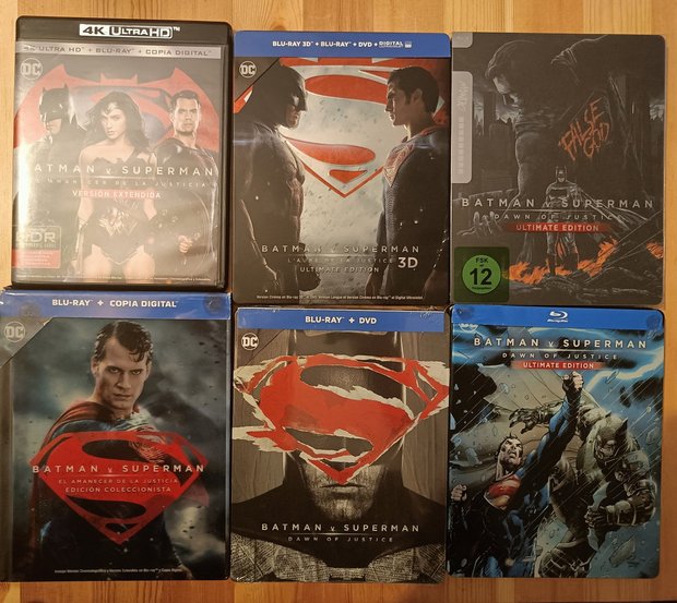 Colección Batman V Superman