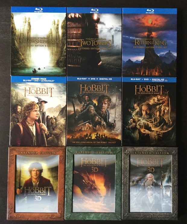 Coleccion El Hobbit y El Señor de los Anillos