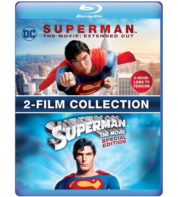 Superman - TV extended por primera vez en blu 