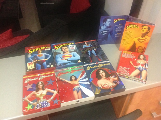 Coleccion serie Superman y Wonder Woman