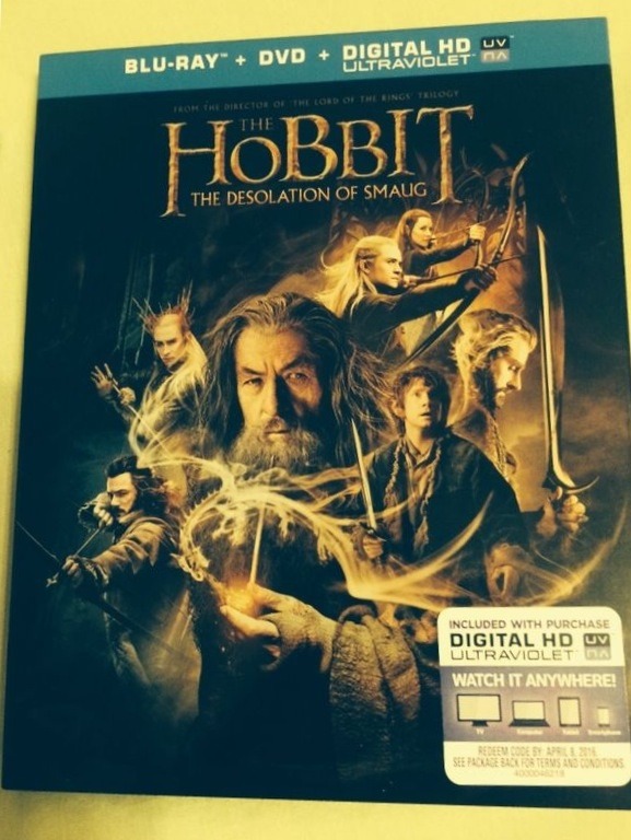 Hobbit 2 - US edition slipcover