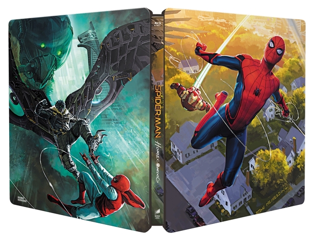 Actualización diseño Spider-Man: Homecoming - 4K SteelBook (hmv)