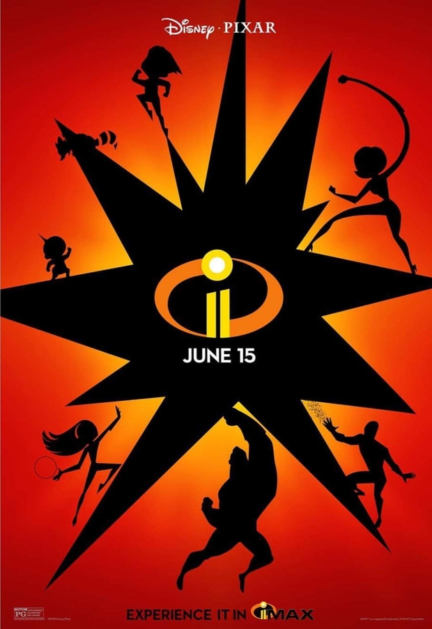 Incredibles 2 - Imax Poster