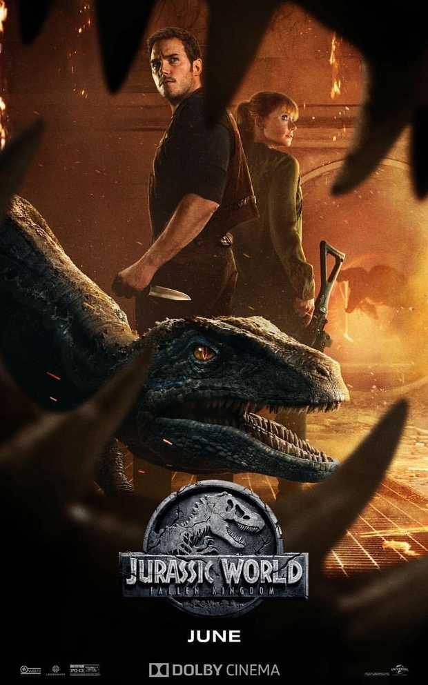 Jurassic World: Fallen Kingdom - Dolby Cinema Poster