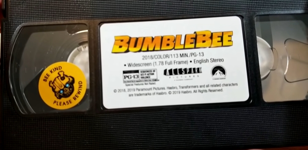 Bumblebee - Edición promocional (VHS)
