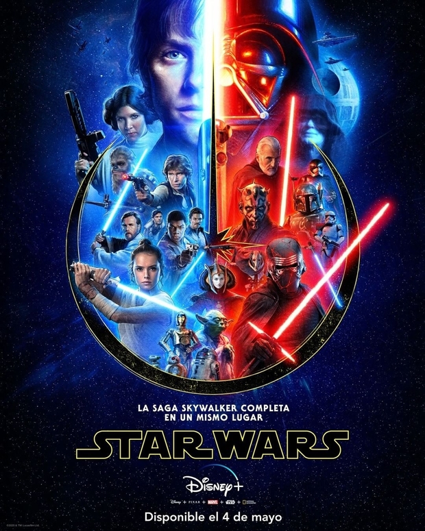 Star Wars: The Skywalker Saga - Disney+ (4 de mayo)