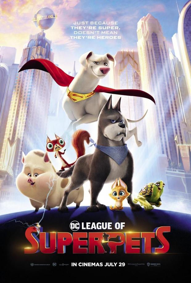 DC League of super-pets - Avance de diez minutos (inglés y castellano)
