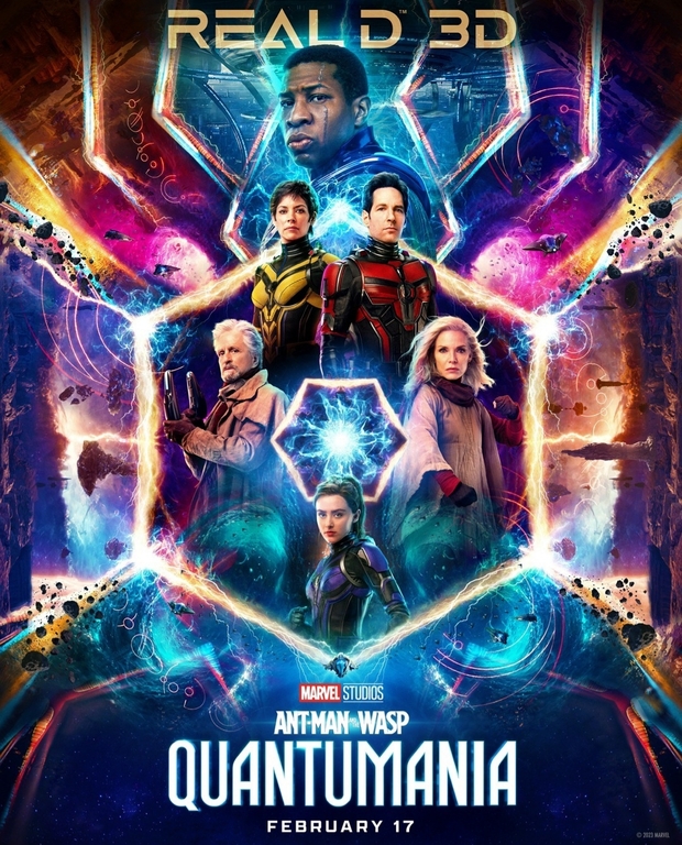 Ant-Man and the Wasp: Quantumania - Todos los posters (RealD 3D, Imax... e individuales)