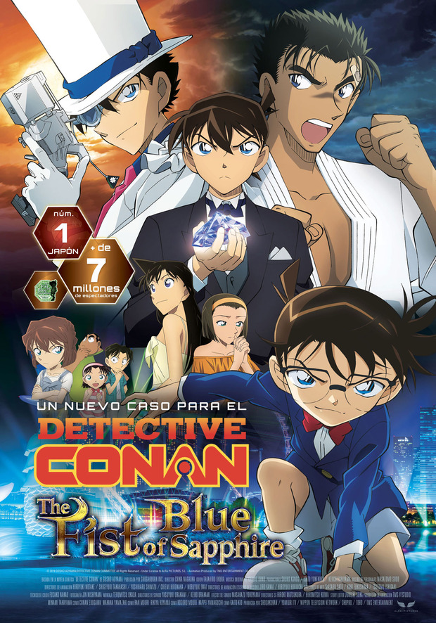 Detective Conan: The Fist of Blue Sapphire saldrá en Blu-ray