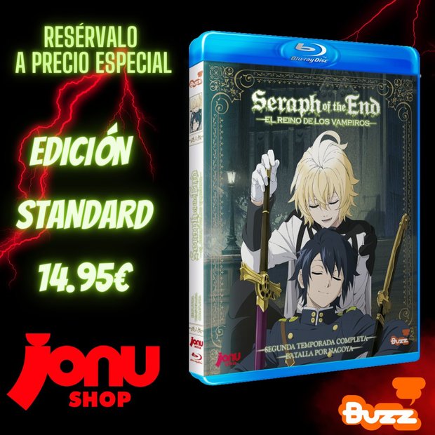 Seraph of the End (Temporada 2) a la venta en septiembre