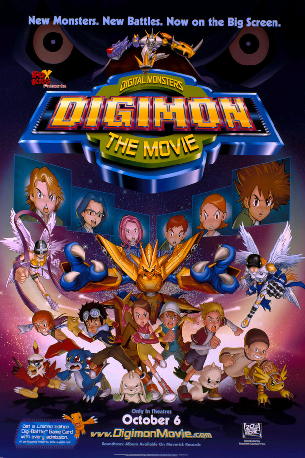 ''Digimon The Movie'' anunciada en Blu-ray