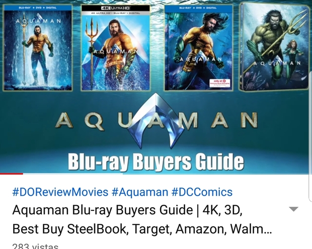 Formatos Aquaman 