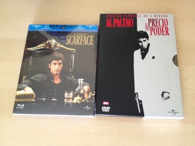 Scarface Dvd/Blu ray