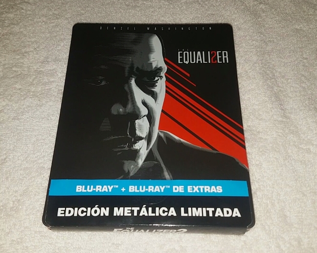 unboxing the equalizer 2 steelbook + custom