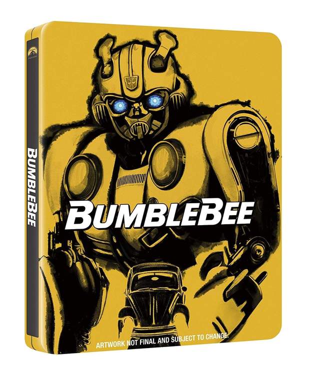 bumblebee steelbook portada italia