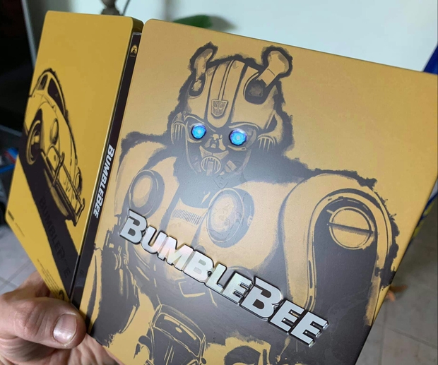 Bumblebee steelbook relieves