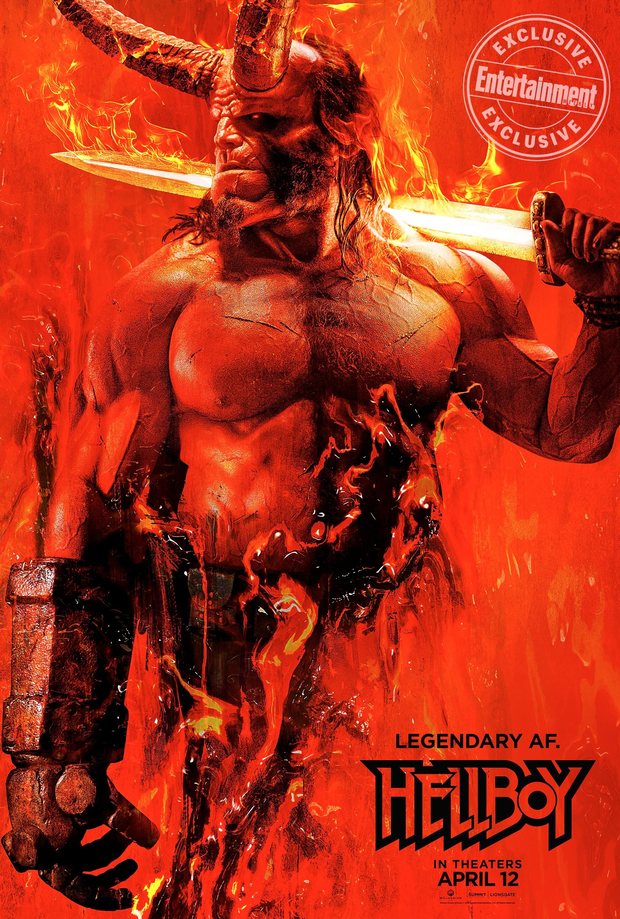 Póster de la nueva película de Hellboy