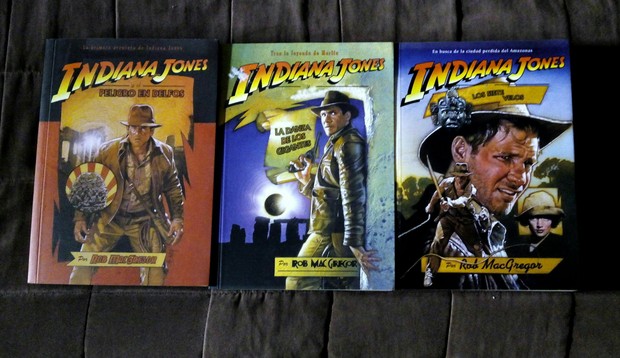 Colección libros Indiana Jones.