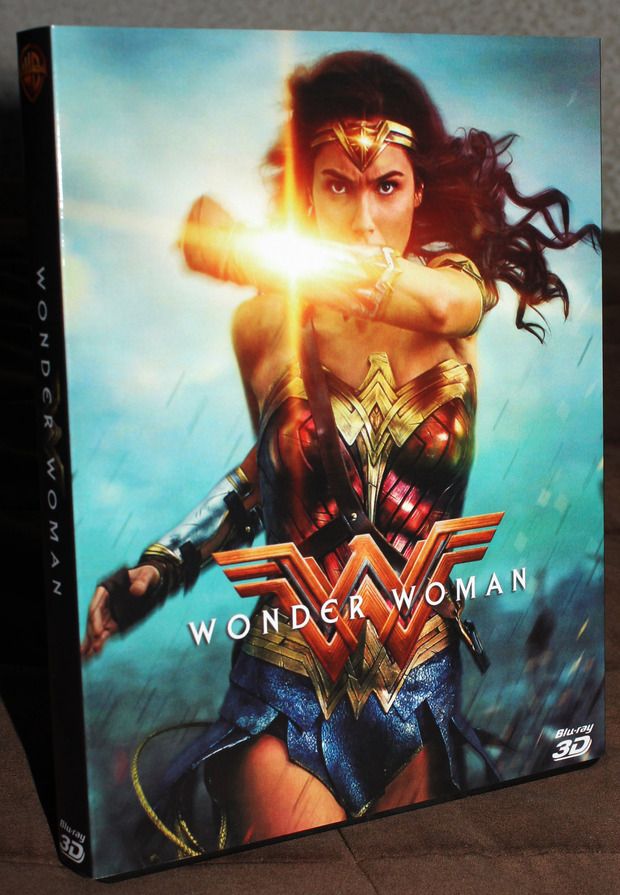Custom slip cover Wonder Woman delantero (Steelbook)
