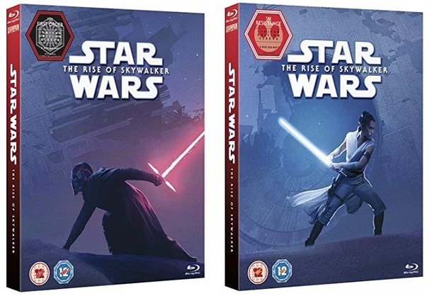 Dos amarays de Star Wars diferentes en UK