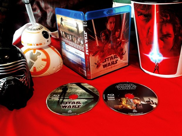 Star Wars: The Last Jedi. Blu Ray.