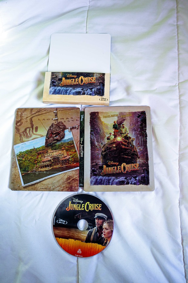 Jungle Cruise Blu Ray - STEELBOOK