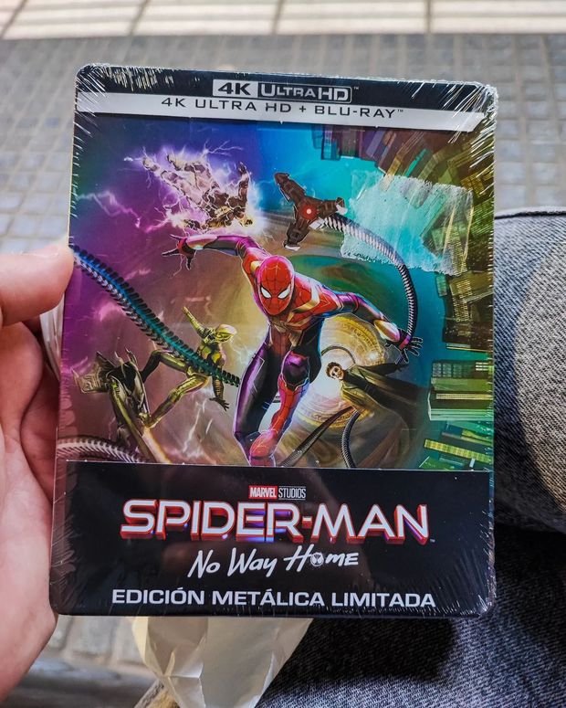 Spider-Man: No Way Home 4K UHD Steelbook 