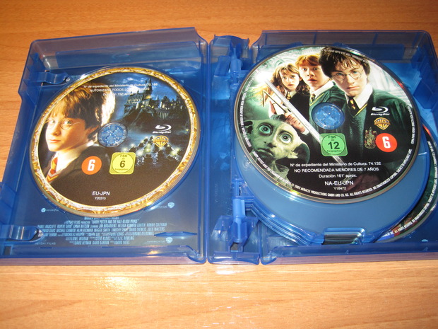 Harry Potter: La Saga Blu Ray (6)