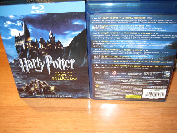 Harry Potter: La Saga Blu Ray (11)